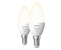 Philips Hue White Inteligentna Żarówka świeczka 2xE14 8719514320628 - 709749 - zdjęcie 2